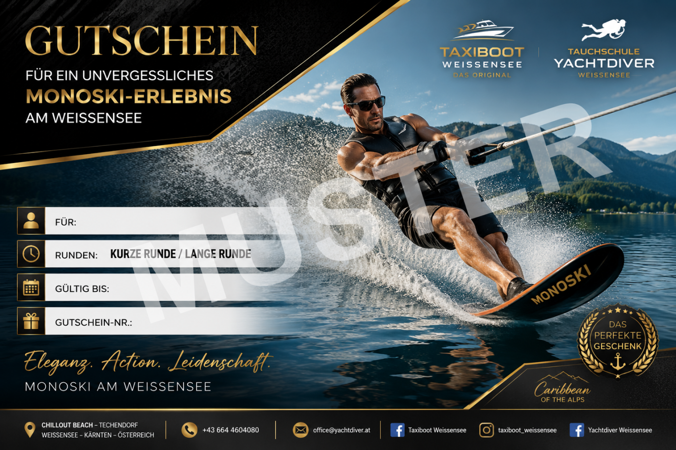 Gutschein für Monoski